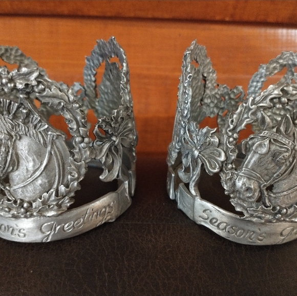 Budweiser candle holders - Picture 1 of 3